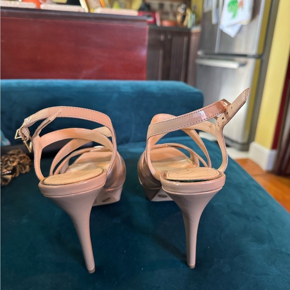 Jessica Simpson Nude Strappy Heels - Picture 2 of 5